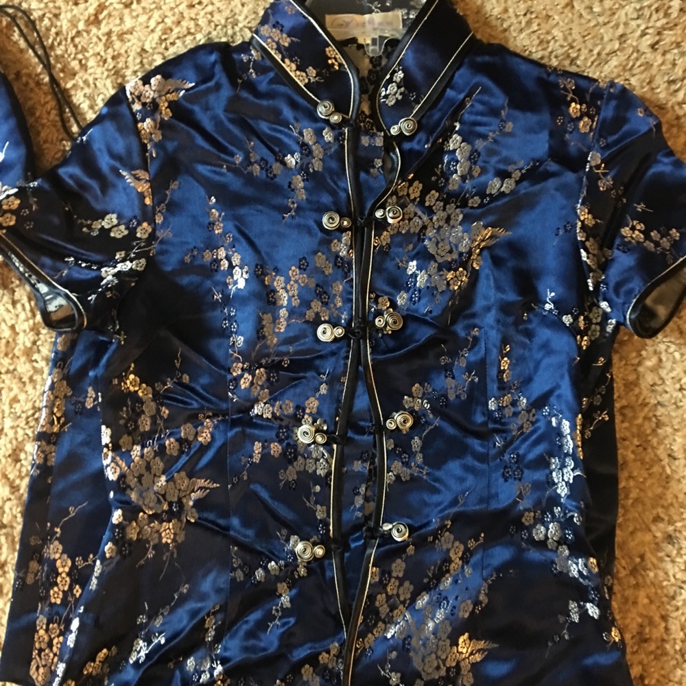 Chinese Dress Top, Skirt and matching bag